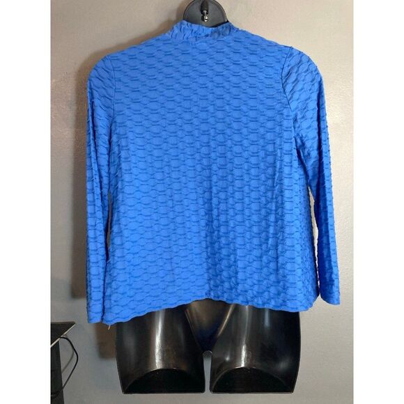 Kim Rogers blue textured cardigan - Picture 5 of 5